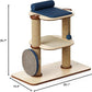 PETLIBRO Infinity Cat Tree Tower for Indoor Cats, Modular Design with Cat Bed, Toy, Felt Pads, Sisal Scratching Posts, 2-Second Setup, Sturdy Multi-Level Activity Center Cat Condo for Any Room