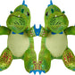 Caitec Presents Nala Cat Tucker The T-Rex Dino - Catnip Toy - Interactive Cat Toy - Chew Toy - Pillow Toy, 2 Pack