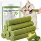 HavenJanny 50g Cat Grass Teething Stick, Freezed Drying Cat Grass Sticks Snacks for Cats, Edible Cat Treats for Teeth Cleaning and Hairball Removal
