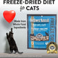 Northwest Naturals Freeze-Dried Turkey Cat & Kitten Food – Bite-Sized Nibbles – Healthy, Limited, Human-Grade Ingredients, All-Natural, High-Protein Raw Diet – Complete & Balanced, Made in USA, 11 oz