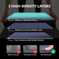 Large Exercise Mat for Home Workout,12‘x6’/10'x6'/9'x6'/8'x6'/7'x5'/6'x4' (7mm) Extra Thick Workout Mat, High-Density Gym Mat for Cardio, Jump Rope, MMA, Weights (Shoe-Friendly)