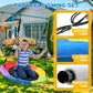 Hapfan 50 FT Ninja Warrior Obstacle Course Swing Set for Kids with Weather-Proof Accessories, Outdoor Playset with Monkey Bars for Backyard