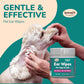 Benefit Pet Products Dog Ear Wipes - Ear Cleaner for Dogs to Prevent Infections, Itching & Odor - Aloe & Eucalyptus, Grooming Wipes - 100 Count