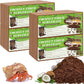Halatool 8Pack Compressed Coconut Fiber Substrate for Reptile Natural Premium Coconut Husk Substrate Terrarium Bedding for Tortoises Beard Dragon Leopard Gecko Snake Tarantula Worm Bins