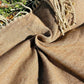 Picnic Blanket Extra Large Waterproof with Strap 59"x79" - Machine Washable Tassels Faux Wool Cashmere for Park, Grass, Camping, Hiking, Concerts (Deep Tan with white shoulder strap, 59"X79")