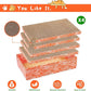 Cat Scrather Box with 4 pcs Large Scratching Cardboard and Toy Ball, Catnip, 4 in 1 Large Refillable & Reversible Cat Scratcher Pad, Cardboard Cat Bed for Big Medium Small Lazy Kitty