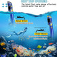 Greatever Dry Snorkel Set,Panoramic Wide View,Anti-Fog Scuba Diving Mask,Professional Snorkeling Gear