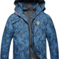 GIISAM Mens Windproof Jacket Waterproof Lightweight Mountain Sport Jacket for Men Hooded Windbreaker Raincoat