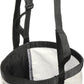 Majestic Ally Horse Feed Bag, Heavy Duty Nylon Mesh Grain Feed Bag, Adjustable Strap with Durable Snap and Elastic Straps, Comfort Neck Pad and Nose Pad- Large (Draft, Beige)