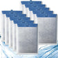 10 Pack Filter Cartridge for Whisper Bio-Bag Filters, Large Aquarium Replacement Filter Cartridges for Whisper Filters 20i,40i/IQ20,30,45,60/PF20,30,40,60 and ReptoFilter