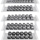 Body-Solid Cast Iron Hexagon Dumbbell, Hand Weights For Men and Women, Weight Dumbbells for Strength Training, Body Building Home Gym Training Gear
