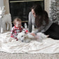 Bedsure Fleece Throw XL Blanket White - 300GSM Soft Lightweight Plush Cozy Blankets for Bed, Sofa, Couch, Travel, Camping, 50x70 inches