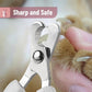 Mr. Pen Cat Nail Trimmer - Wine & White, Cat & Kitten, Small Dog Nail Clipper & Claw Trimmer
