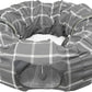 Kitty City Large Cat Tunnel Bed, Cat Bed, Pop Up Bed, Cat Toys, Gray