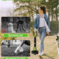 SZHLUX 28" Pooper Scooper, Foldable Dog Pooper Scooper with Unbreakable Material and Durable Spring for Grass and Gravel, Green