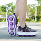 Roller Skate Shoes & Sneakers with Wheels, Outdoor Roller Skates for Girls Boys, Shoes with Wheels for Christmas Birthday Gift