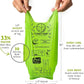 PLANET POOP Home Compostable Dog Poop Bags Extra-long with Handles 120 Un-Scented Pet Waste Bags Plastic Free, Thick Leakproof Plant-Based Doggy Bag, Cats & Dogs Pet Supplies