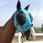 Horse Fly Mask Super Comfort Horse Fly Mask Elasticity Fly Mask with Ears We Only Make Products That Horses Like… (Pacific Blue, M)