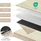 OhGeni Orthopedic Waterproof & Machine Washable Dog Bed for Medium Large Pets, Suitable for Crates, Cat Mat with 25D Egg Crate Foam, Removable Cover & Invisible Zipper, 35 Inches(Khaki)