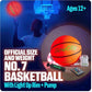 GlowCity Glow in The Dark Basketball for Teen Boy - Glowing Red Basket Ball, Light Up LED Toy for Night Ball Games - Sports Stuff & Gadgets for Kids Age 8 Years Old and Up. Great Gift for Boys & Girls
