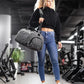 Fitgriff® Gym Bag for Men & Women with Shoe & Wet Compartment - Duffle Bag for Travel, Sports, Fitness & Workout