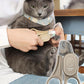 Cat Nail Clipper with LED Guide Light and Nail Trapper