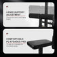 LAT All-in-one Machine with High and Low Pulley Station, LAT PullDown and LAT Row Cable Machine, LAT Tower with Adjustable Leg Support for Home Gym Total Body Training