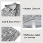 Golf Shirts for Men - Moisture Wicking Short Sleeve Performance Sport Casual Striped Collared Mens Polo Shirt