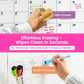 Acrylic Calendar for Wall - 24x18” Wall Calendar, Dry Erase Calender, Clear Calendar for Wall, Includes Magnetic Pen, Tray Holders, 4 Markers and 1 Eraser