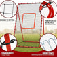7x4FT Volleyball Rebounder Net,Angle Adjustable Volleyball Training Equipment for Hitting,Blocking,Serving,Setting, Easy Setup Volleyball Rebound Net, Portable Volleyball Trainer for Kids and Adults