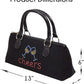 Wine Clutch Bag (Thermal Insulated) Trendy Women’s Carry Tote | Holds Red & White 750mL Bottles | Trendy Fashion | Incl. Portable Waiter-Style Corkscrew (Cheers)