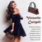 Wine Clutch Bag (Thermal Insulated) Trendy Women’s Carry Tote | Holds Red & White 750mL Bottles | Trendy Fashion | Incl. Portable Waiter-Style Corkscrew