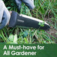 Hori Hori Garden Knife, Garden Tools with Sheath for Weeding,Planting,Digging, 7" Stainless Steel Blade with Cutting Edge, Full-Tang Wood Handle with Hanging Hole