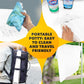 TidyFriend Dog Pee Pad Holder Tray Fits for 24” x 24” Wee Wee Pee Pads - Stable Grip, Raised Edges, Quick-Wipe Silicone Surface Dog Potty Tray Holder for Indoor Flooring Protection (White)
