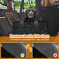 Kytely Dog Car Seat Cover XL, Heavy Duty Dog Seat Cover for Back Seat, 100% Waterproof Nonslip Hammock for Car with Side Flap, Scratch Proof Pet Back Seat Covers