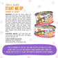 Weruva B.F.F. OMG - Best Feline Friend Oh My Gravy!, Tuna & Salmon Start Me Up with Tuna & Salmon, 2.8oz Can (Pack of 12)
