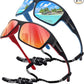 STORYCOAST Polarized Sports Sunglasses for Men Women Unbreakable Frame Cycling Fishing Driving