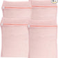 4-Piece Pink Medium Durable Organic Cotton Mesh Laundry Bags with Sturdy Zippers and Breathable Mesh are Delicate Laundry Bags for Underwear, Clothes, Pants and Socks