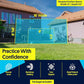 3-in-1 Soccer Training Rebounder & Goal Backstop Net - Soccer Goal for Volley, Passing, Solo Training - Outdoor Sports, Backyard Games