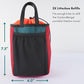 Portable Travel Litter Bag, No Mess, Small & Collapsible Bag to Carry Litter, Leak Proof Kit for Cat Litter, Essentials for Traveling with Cats, Travel Litter Box for Car, Plane with Cat