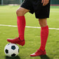 XZQTIVE Soccer Shin Guards with Shin Sleeves and Soccer Socks, Football Shin Pads Set for Kids Youth and Adult