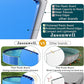 Jasonwell Foldable Dog Pool Collapsible Hard Plastic Dog Swimming Pool Portable Kiddie Pool Pet Pool Doggie Wading Pool Bath Tub for Puppy Small Medium Large Dogs Cats and Kids 39.5"