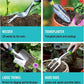 Heavy Duty Garden Tools 22 Pieces Floral Set - Rust Proof, Non-Slip, Durable Gardening Supplies - Ergonomic Hand Tools - Ideal Gardening Gifts for Women, Men Mom, Dad