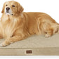 Bedsure XL Dog Beds Large Sized Dog - Extra-Large Orthopedic Flat Puppy Bed with Removable Washable Cover, Egg Crate Foam Pet Mat, Suitable for Pet Up to 100 lbs