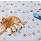 Washable Pee Pads for Dogs, 1 Pack Absorbent Reusable Training Dog Pads Pet Puppy Pads, Non-Slip Potty Pads for Whelping, Playpen, Crate, Bed, Orange, 72"x72"
