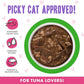 Weruva B.F.F. OMG - Best Feline Friend Oh My Gravy!, Tuna & Lamb Luv Ya with Tuna & Lamb in Gravy Cat Food, 3oz Pouch (Pack of 12)