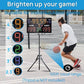 YZ LED Basketball Scoreboard with Shot Clock, Digital Scoreboard with Remoe, Electronic Scoreboard with Timer Clock, Digital Score Keeper Outdoor