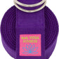 Adaptive Yoga Strap, Stretching Strap, 2 Inches Wide, 100% Naturally Soft Cotton, Steel D-Rings, Includes Natural Cotton Drawstring Storage Pouch and Instructional E-Book