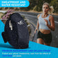 HiRui Universal Comfort Armband Phone Holder Running Armband Adjustable Wristband Phone Holder for Exercise Workout Compatible with iPhone 16/15/14/13/Plus/Pro Samsung Galaxy All Phones (Black)
