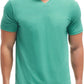 VEIISAR Premium V Neck T Shirts for Men - Modern Fitted Tees Vneck Undershirts